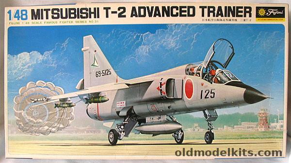 Fujimi 1/48 Mitsubishi T-2 Trainer, 5A31 plastic model kit